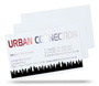 white plastic cards